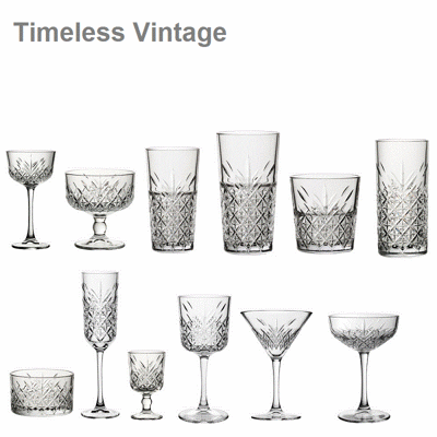 Timeless Vintage Glas