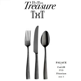 Bestick PALACE TxT Treasure Titanium Pinti Inox Rostfritt
