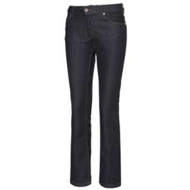 Jeans 5-ficks dam Mörkblå stretch