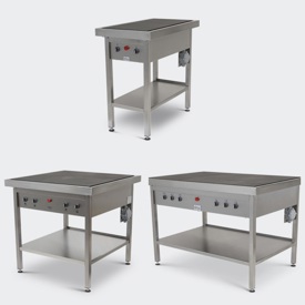 Spis fyrkantig kokplatta 900 serien kokpall Vara Metallindustri
