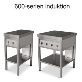 Spis induktions kokplatta 650 serien SEMI PRO kokpall Vara Metallindustri