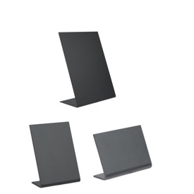 ACCESSORIES L-BOARDS TABLE CHALKBOARDS 